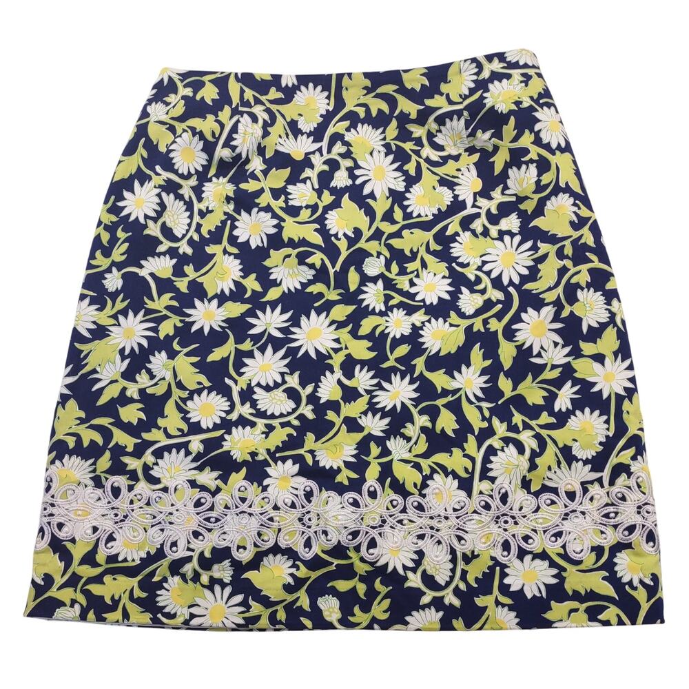 Key West Floral Print Mini with Embroidery Detailing, Size 6